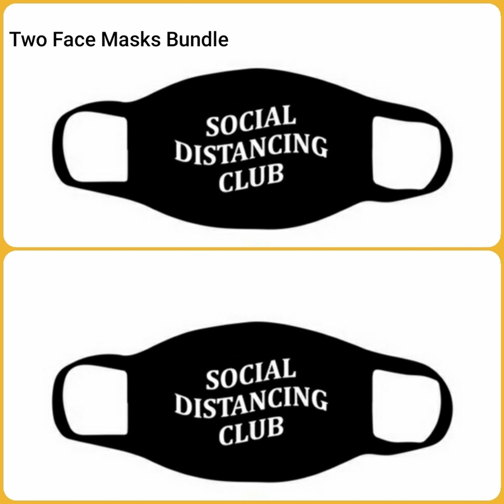 Two New Social Distancing Club Masks
